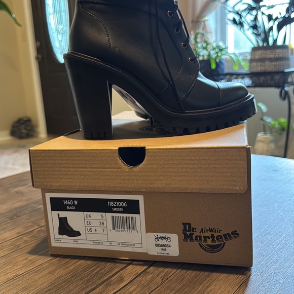 Dr Martens Heeled Boots - Picture 2 of 4